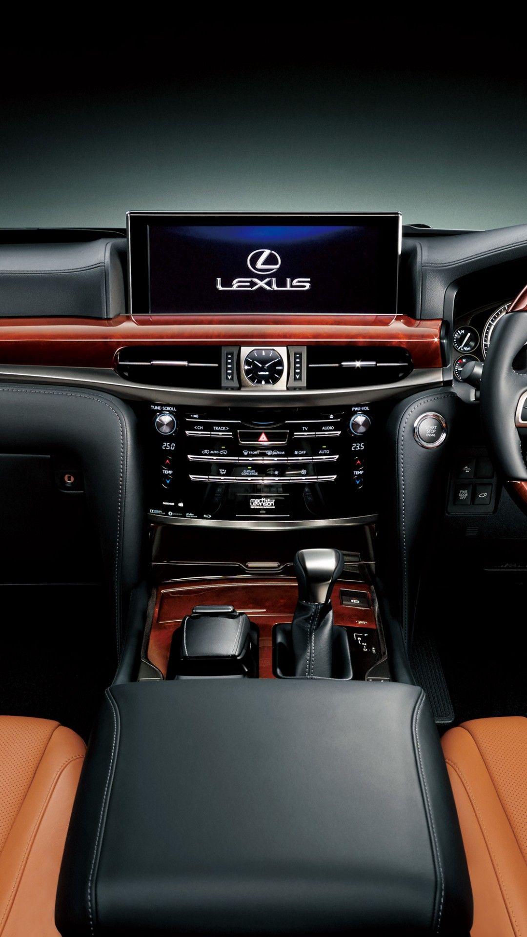 1080x1920 Wallpaper Lexus LX interior, Lexus, black, test, Cars & Bikes