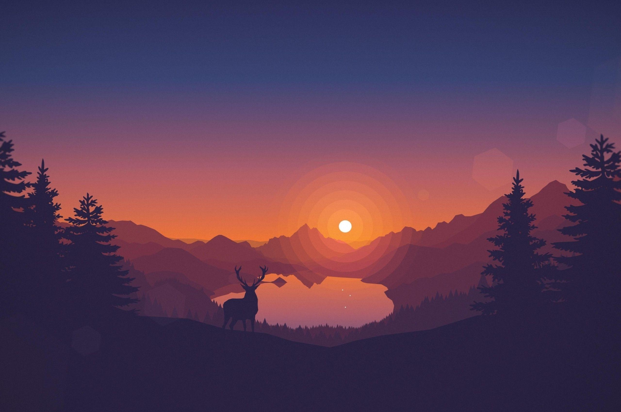 2D Forest Wallpapers - Top Free 2D Forest Backgrounds - WallpaperAccess