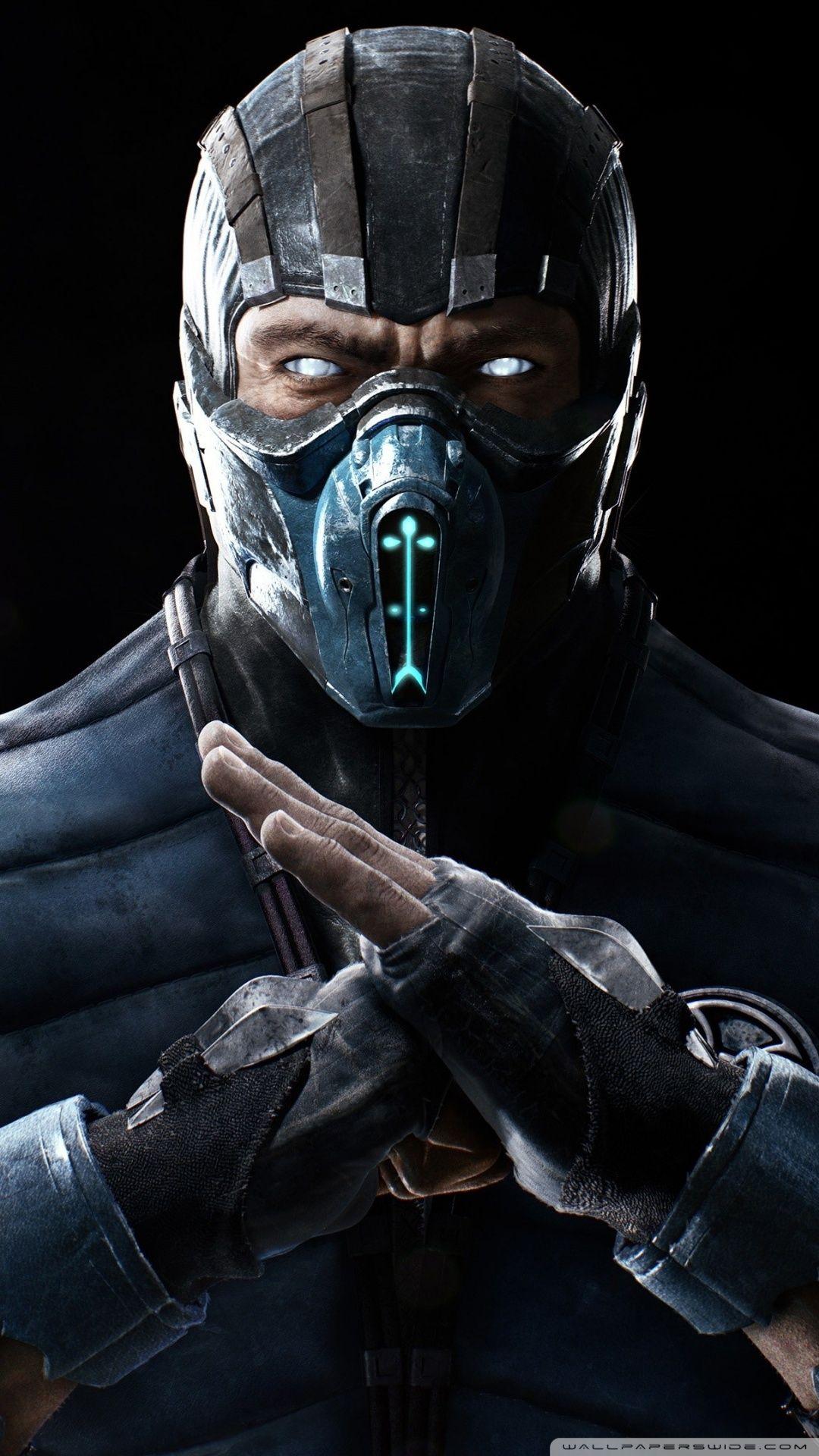 1080x1920 Mortal Kombat X Sub Zero 4K Ultra HD Desktop Background Wallpaper for : Widescreen & UltraWide Desktop & Laptop : Multi Display, Dual & Triple Monitor : Tablet