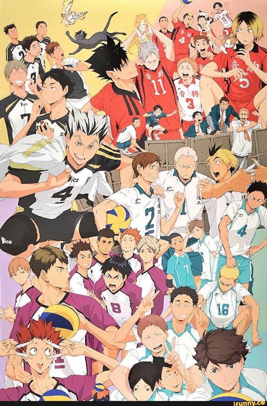 The 10 Best Sports Anime Haikyuu Characters List  Gizmo Story