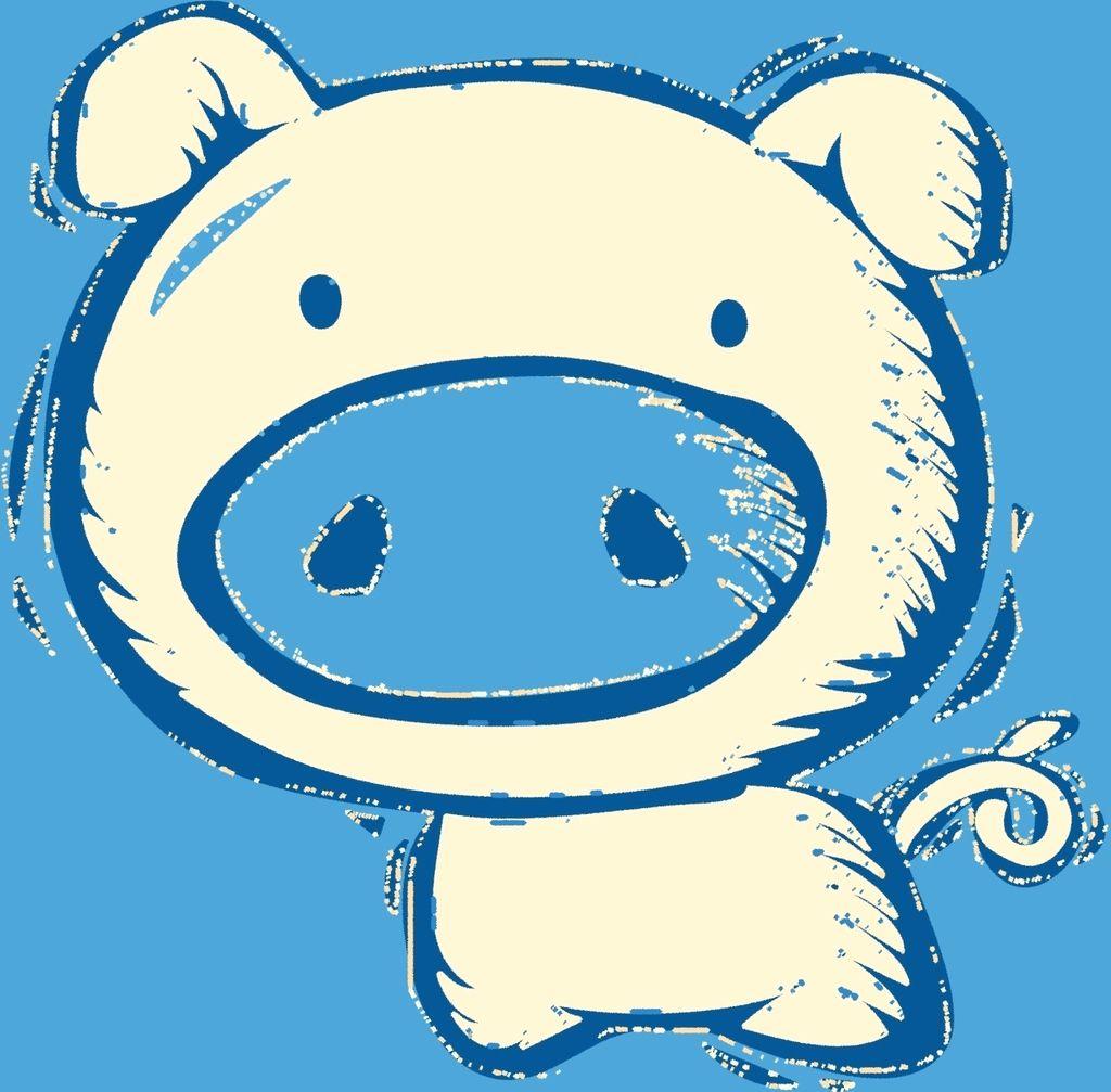 1024x1007 Wallpaper Pig Cartoon