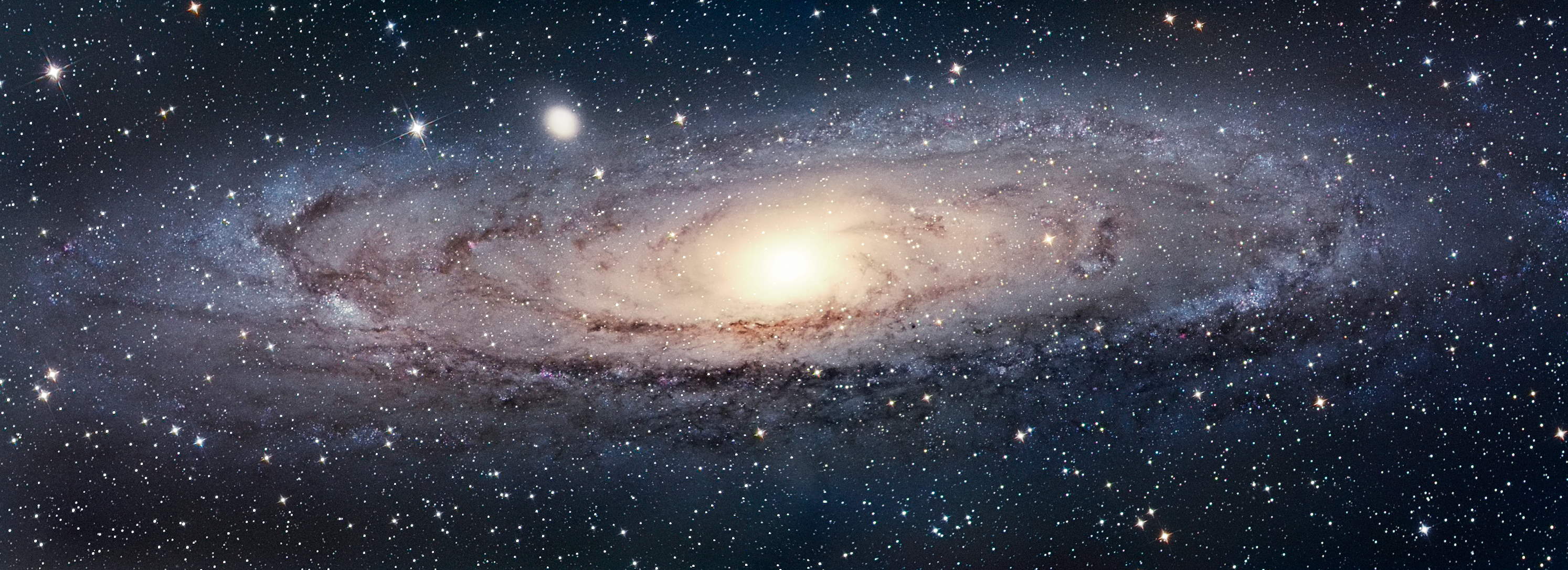 2988x1087 Free download outer space galaxies andromeda HD Wallpaper Space Planets 623910 [2988x1087] for your Desktop, Mobile & Tablet. Explore Andromeda Galaxy Wallpaper HD. NASA Andromeda Galaxy Wallpaper, HD Galaxy Desktop Wallpaper