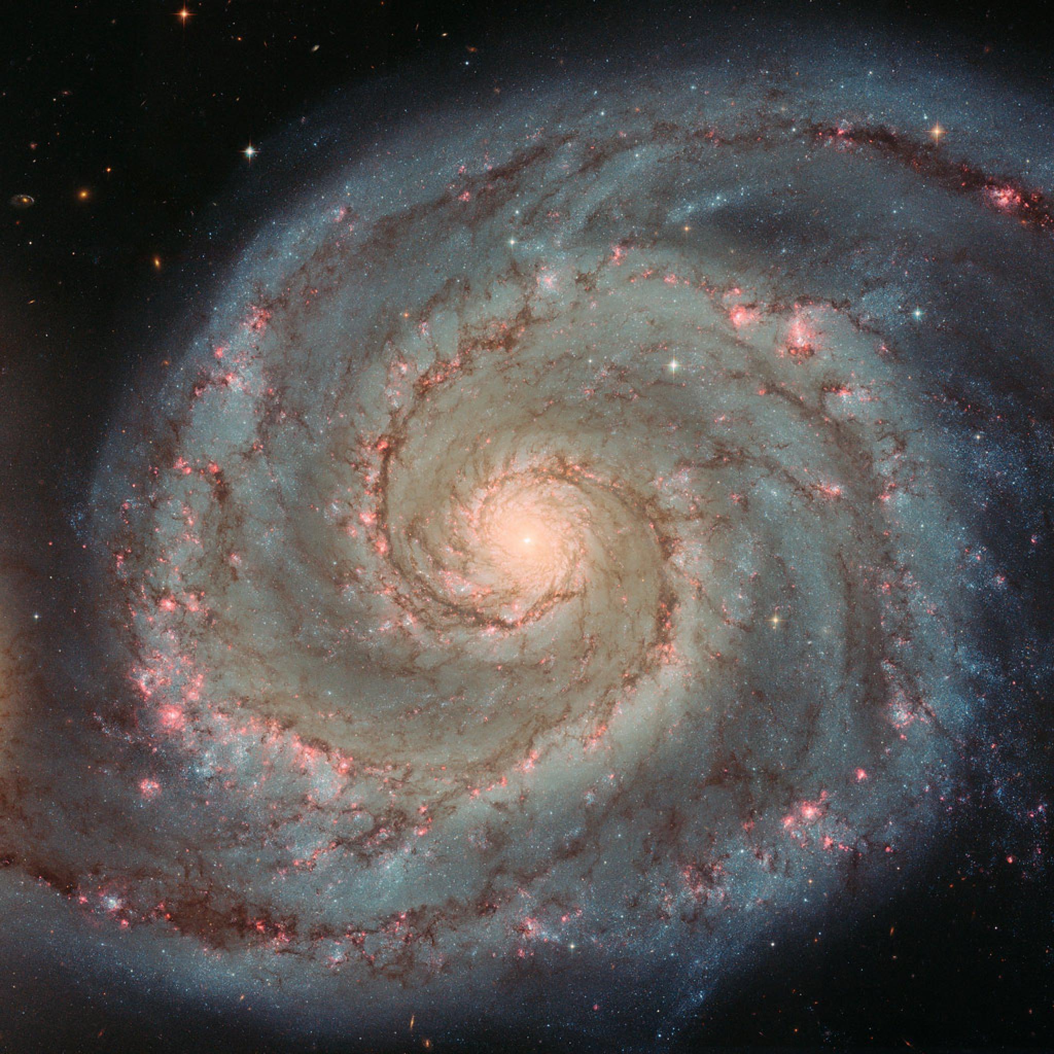 2048x2048 Space Galaxy M51 iPhone HD Wallpaper Free