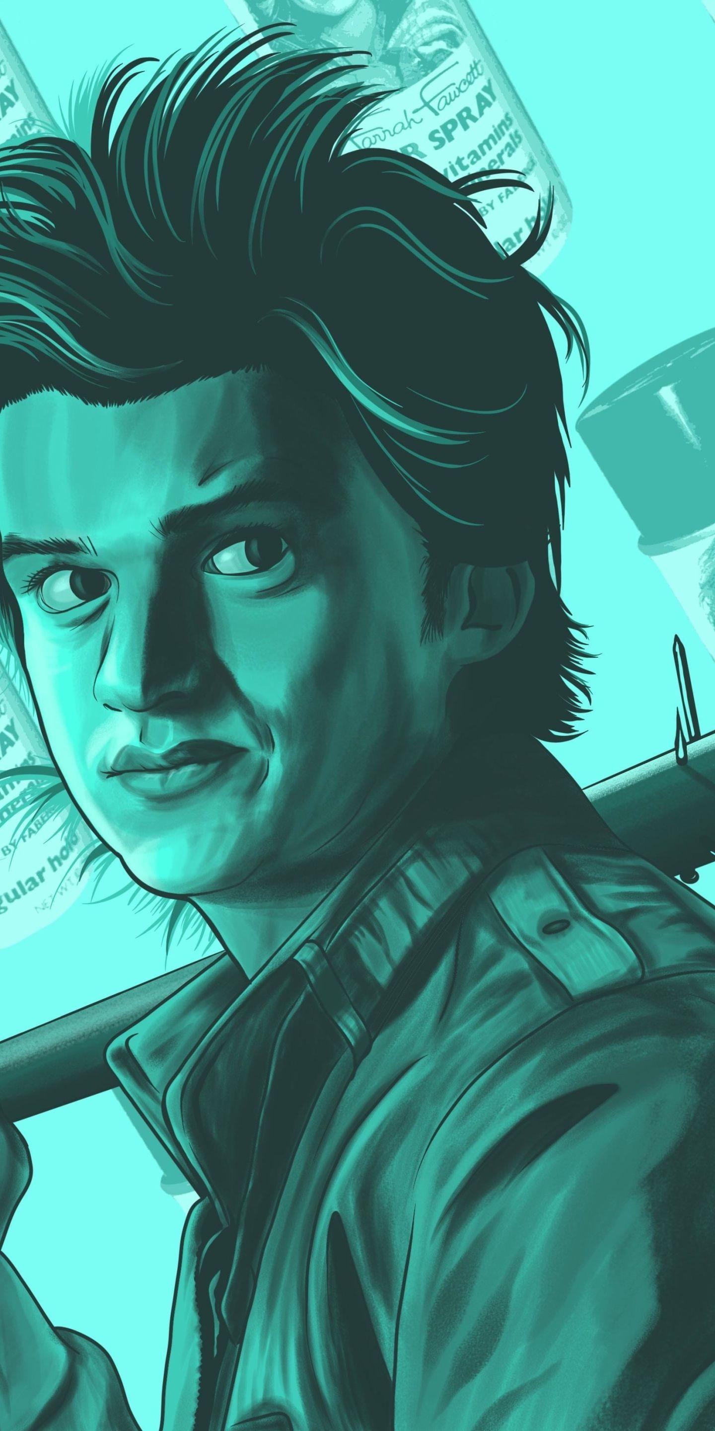 1440x2880 Steve Harrington Stranger Things Art 1440x2880 Resolution Wallpaper, HD TV Series 4K Wallpaper, Image, Photo and Background