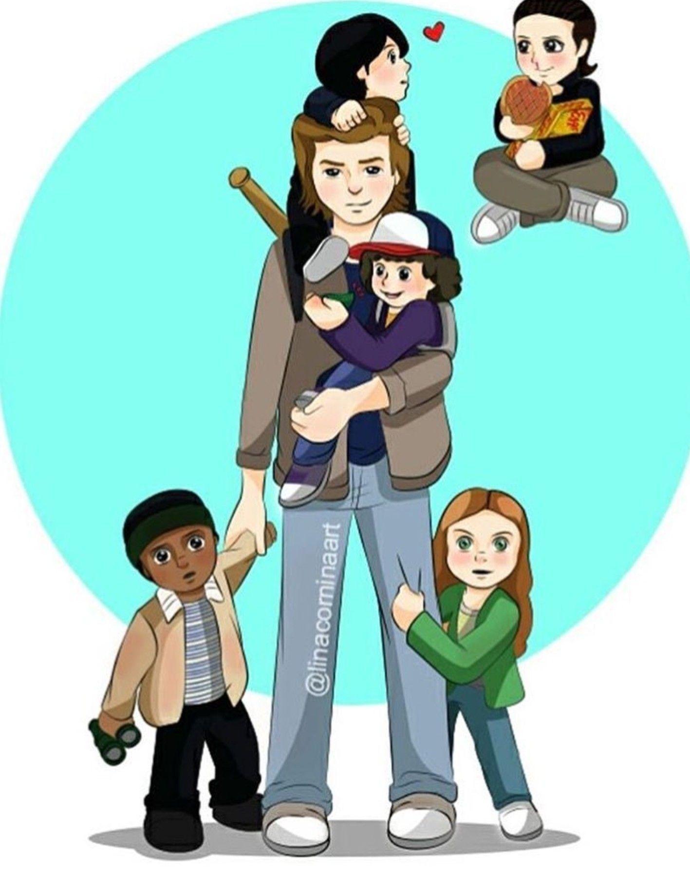 1417x1801 Stranger Things Kawaii Wallpaper Harrington Mr Mom
