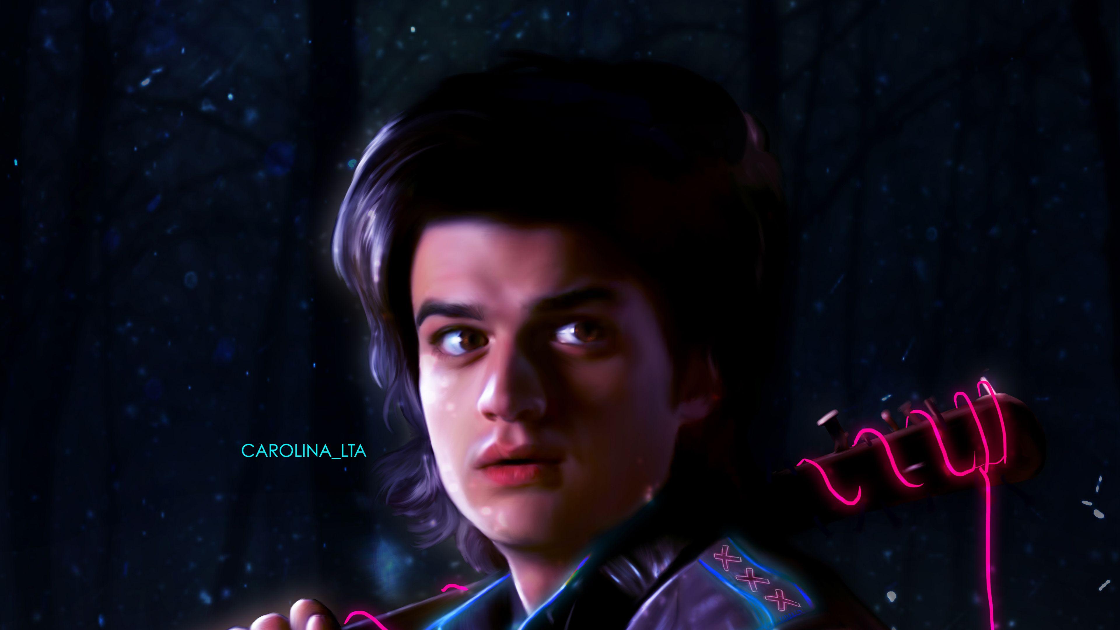 3840x2160 Joe Keery Wallpaper it up