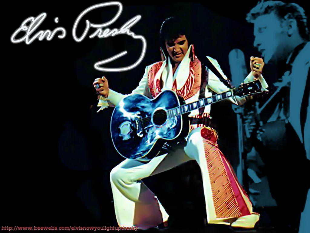 1024x768 TCB Elvis Wallpaper