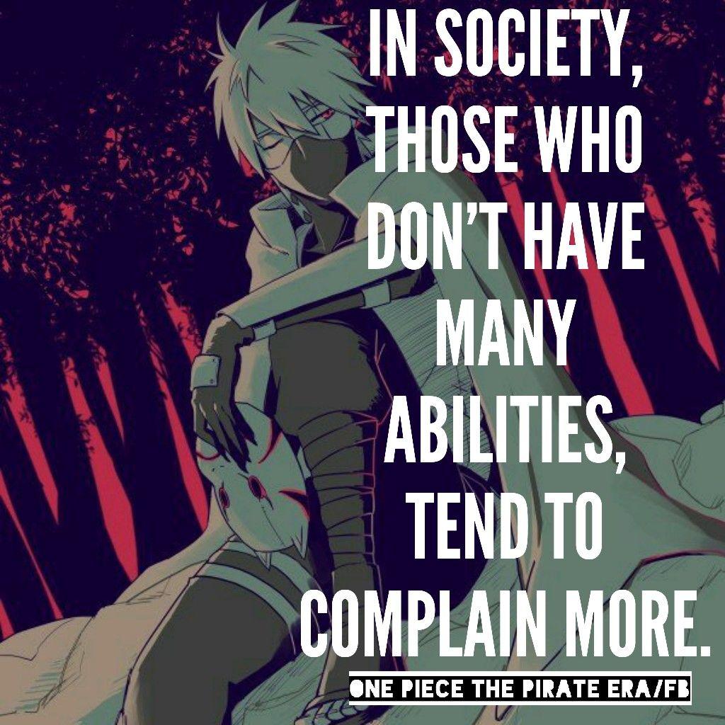1024x1024 Kakashi Hatake Quotes from One Piece Pirate Era On Facebook
