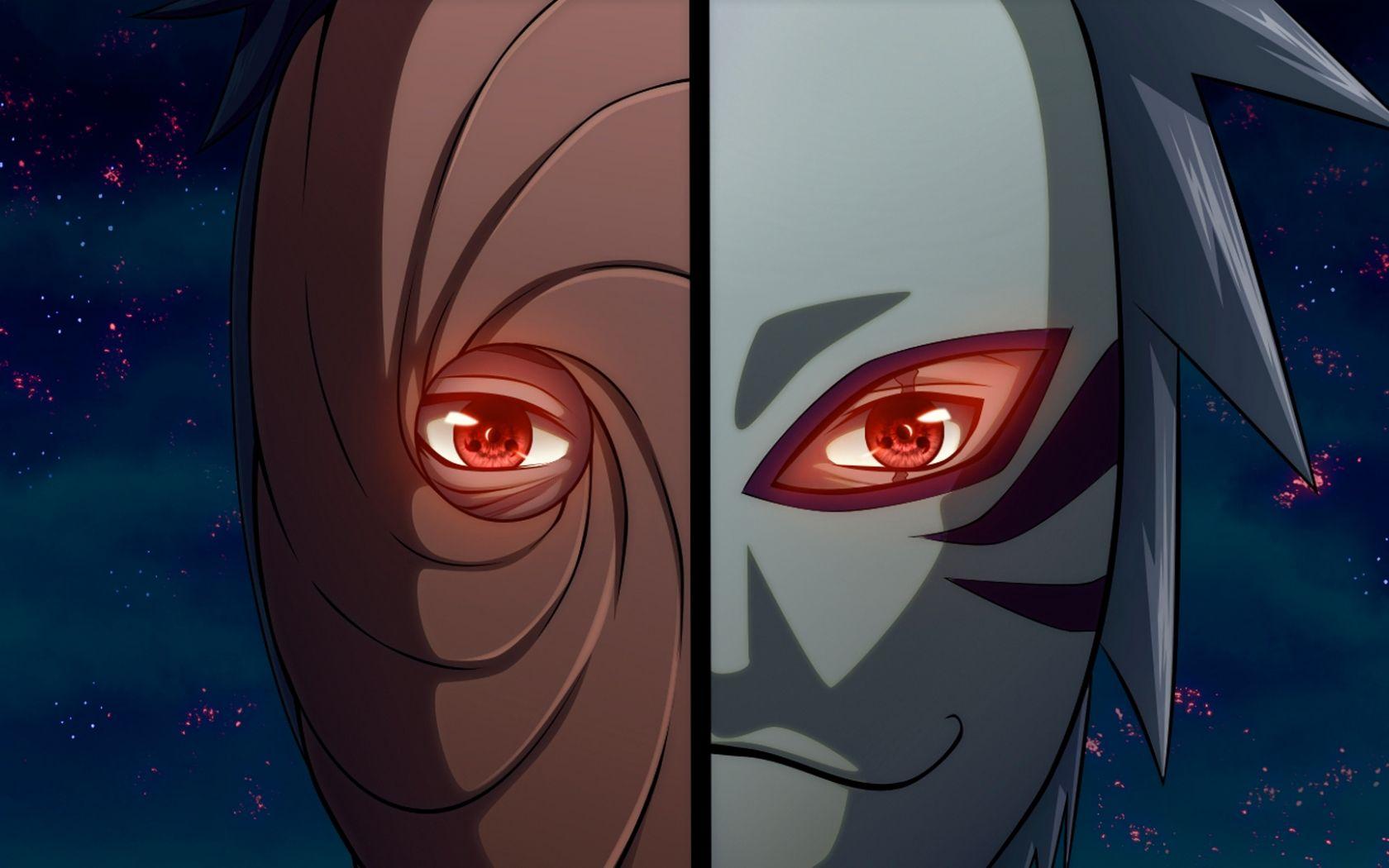 1680x1050 Kakashi Sharingan Wallpaper HD Kakashi Hatake And Obito And Kakashi HD Wallpaper