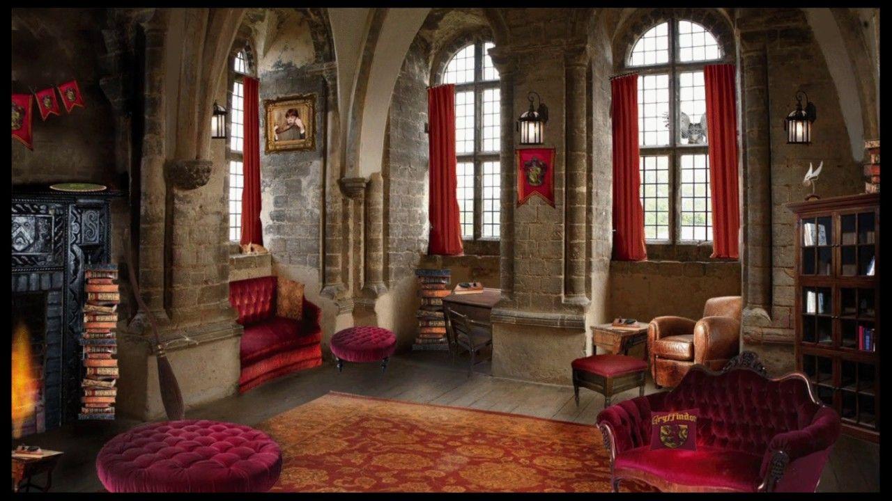 1280x720 Gryffindor Common Room Ambience ASMR