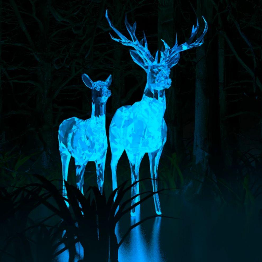 991x991 Harry Potter Stag Patronus Wallpaper