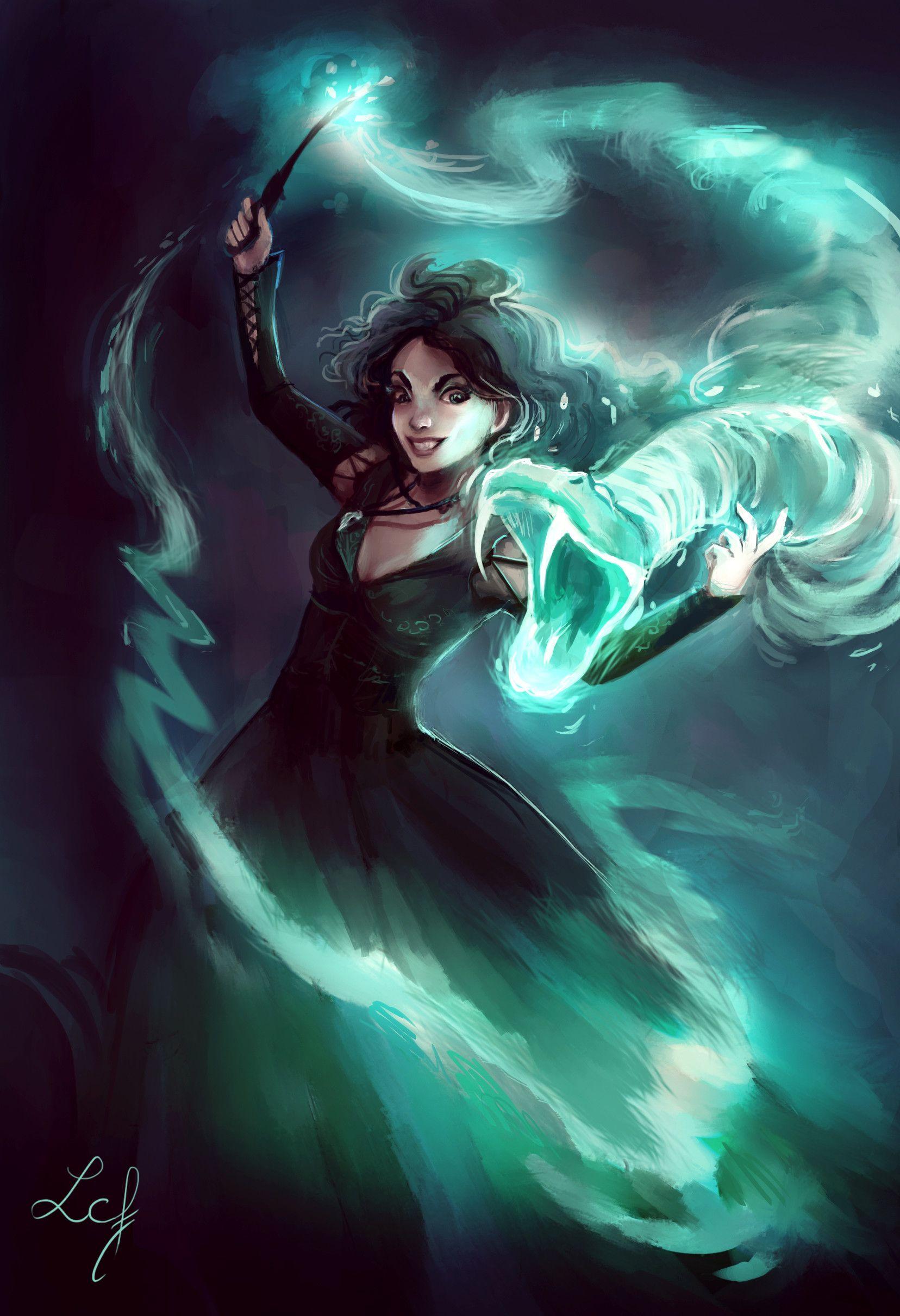 1656x2423 Bellatrix Lestrange By Camille Fourcade Potter Bellatrix Patronus Wallpaper & Background Download