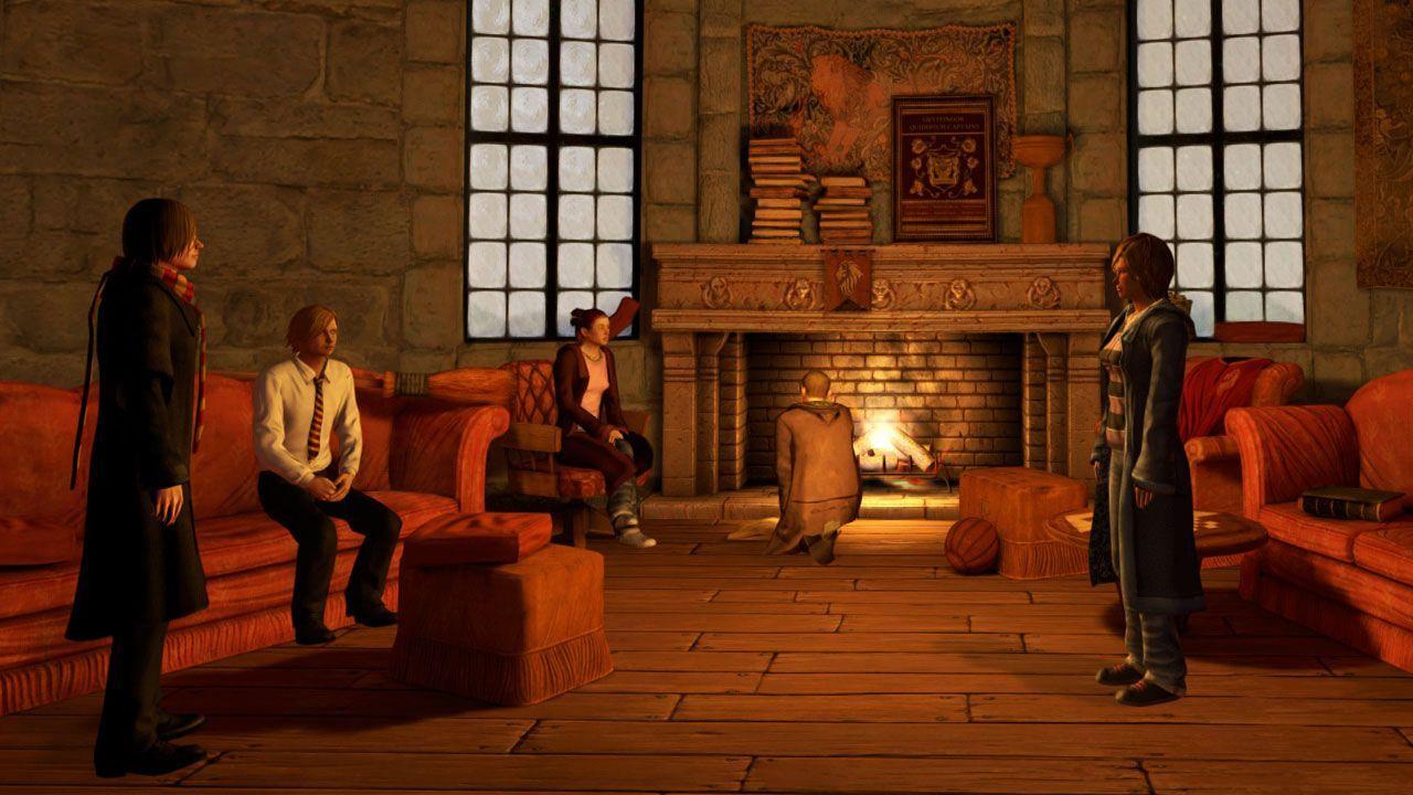 1280x720 Gryffindor common room from Playstation's Pottermore. Hogwarts bedroom, Gryffindor common room, Hogwarts houses