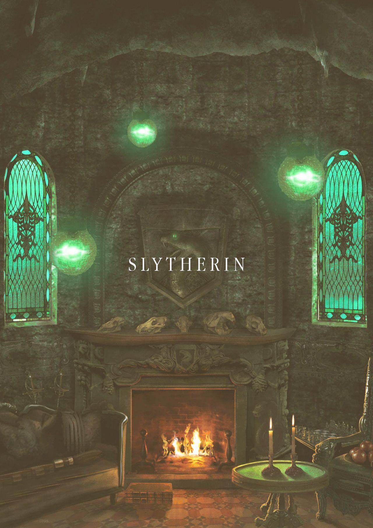 1280x1813 Slytherin Common Room Wallpaper