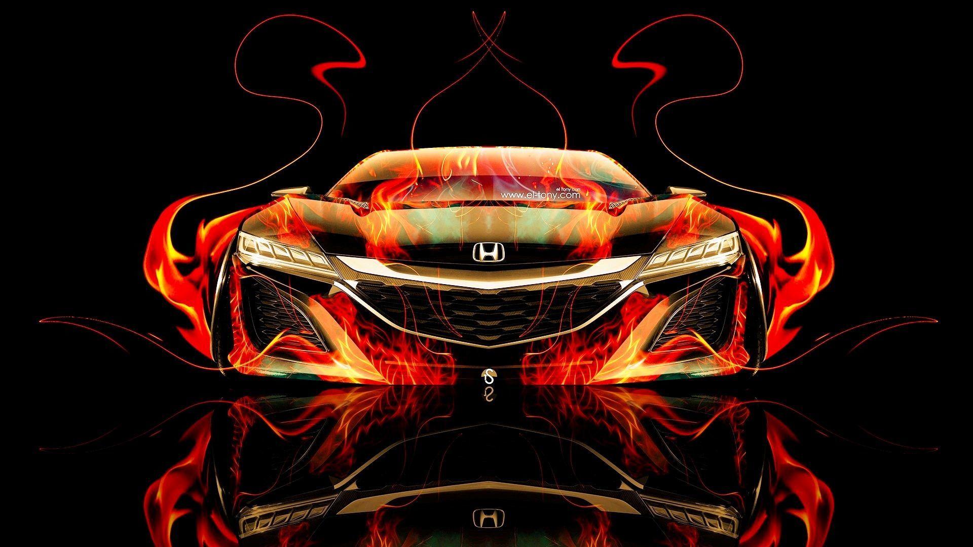 1920x1080 Design Talent Showcase Tony.com Brings Sensual Elements Fire And Water To YOUR Car Wallpaper 11