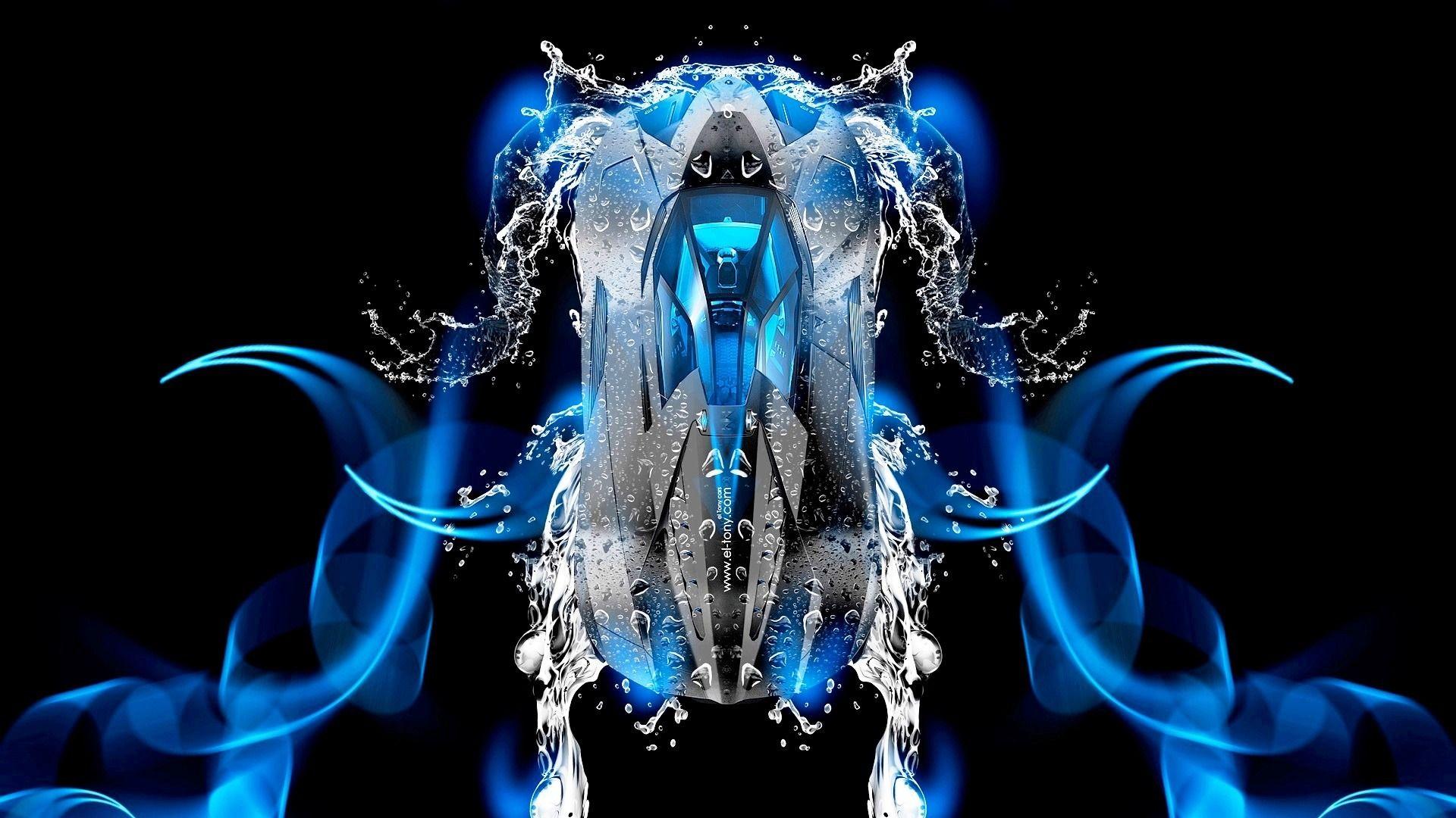 1920x1080 Design Talent Showcase Tony.com Brings Sensual Elements Fire And Water To YOUR Car Wallpaper 22