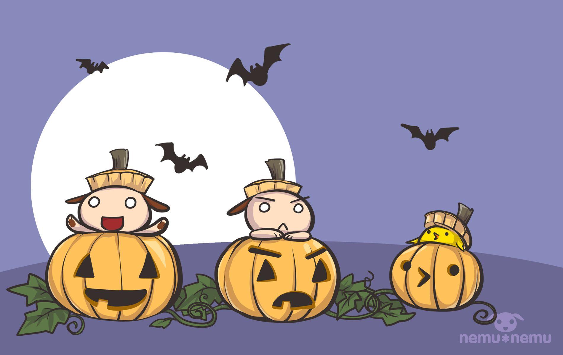 1900x1200 Cute Halloween Wallpaper, Best Cute Halloween Wallpaper, Wide 4K