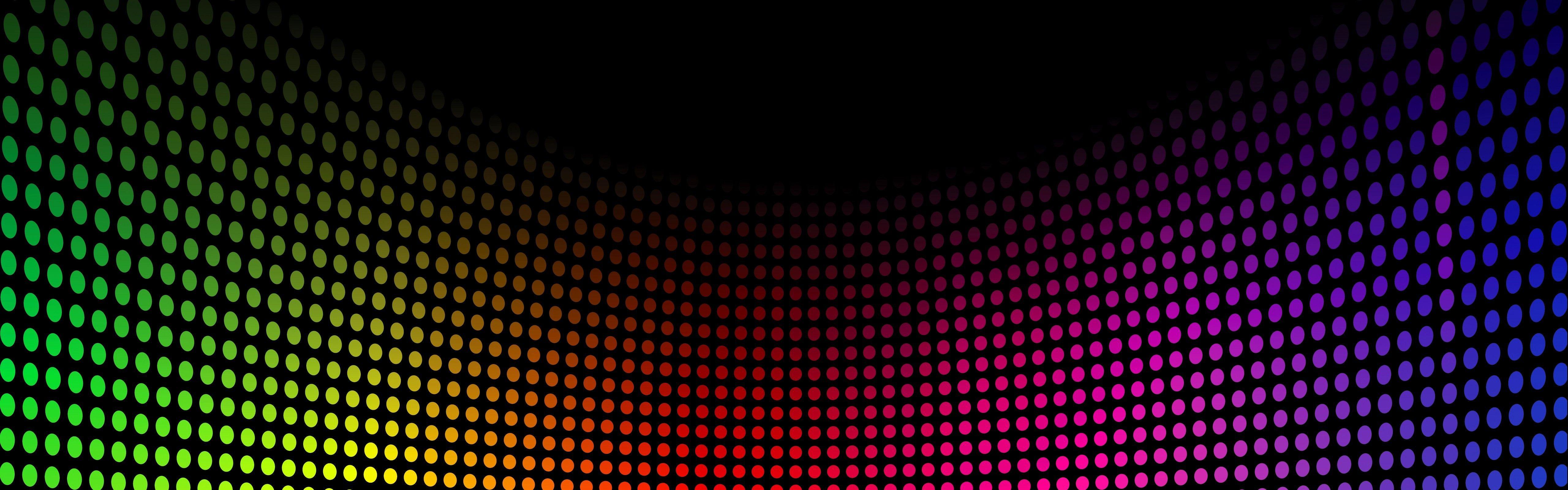 5120x1600 Music Spectrum Disco Dots Colors Wallpaper World Financial Center Wallpaper & Background Download