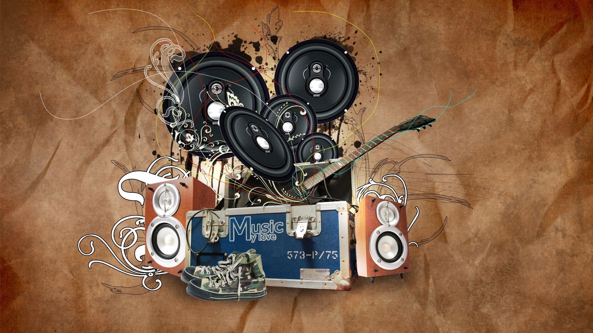 1920x1080 Music Love desktop PC and Mac wallpaper