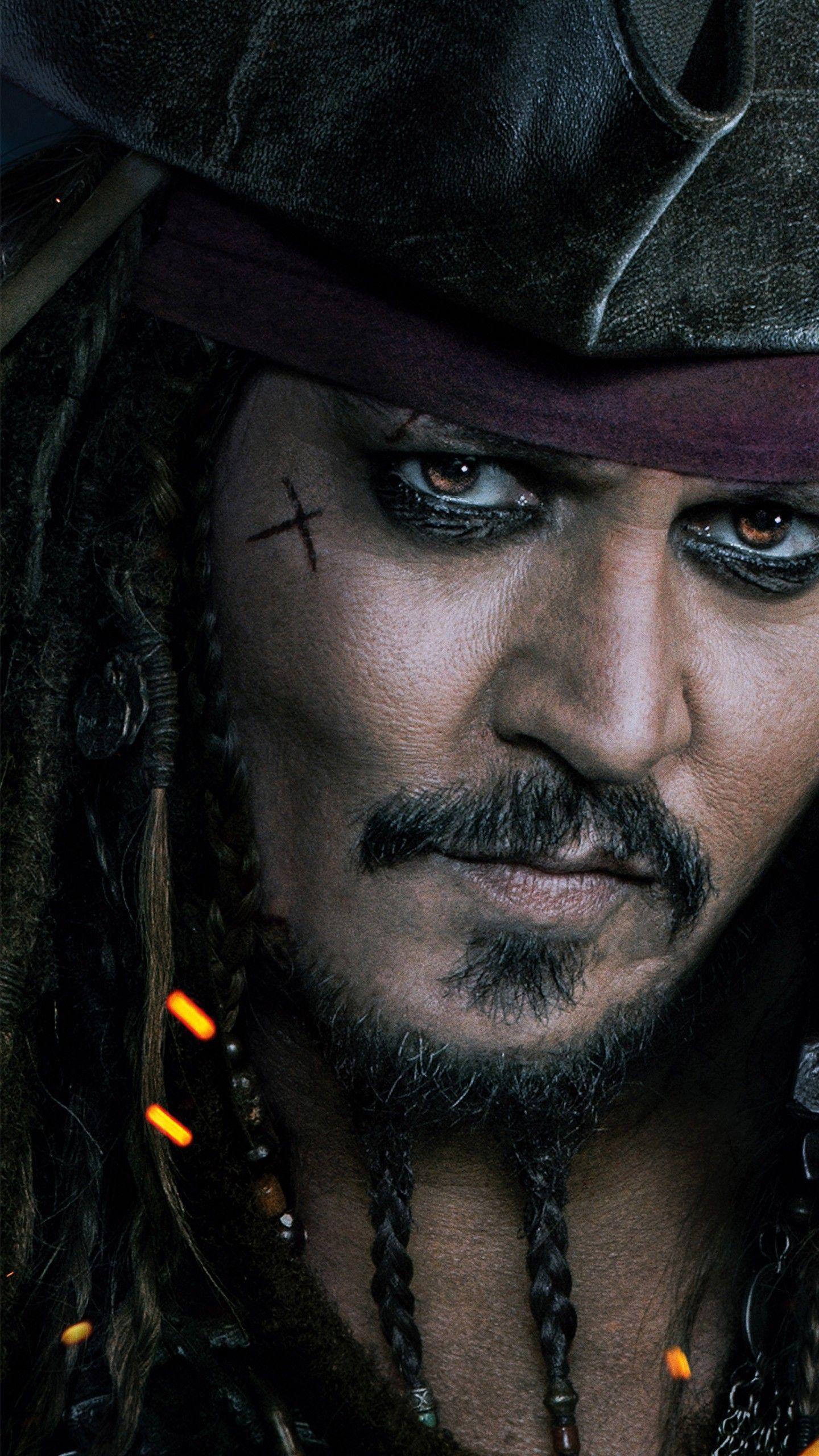 1440x2560 Jack Sparrow Johnny Depp Wallpaper Free HD Wallpaper
