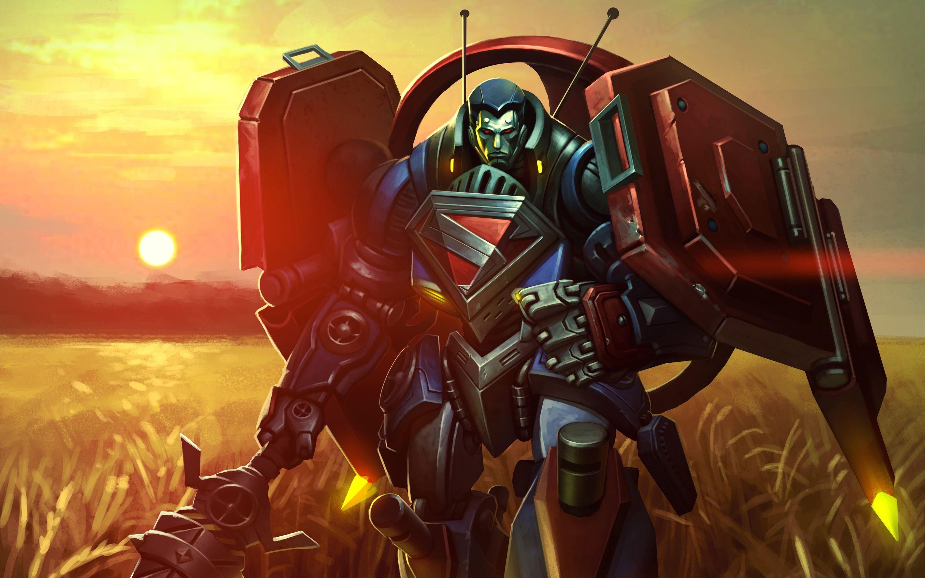 3200x2000 Mecha Superman Infinite Crisis hình nền