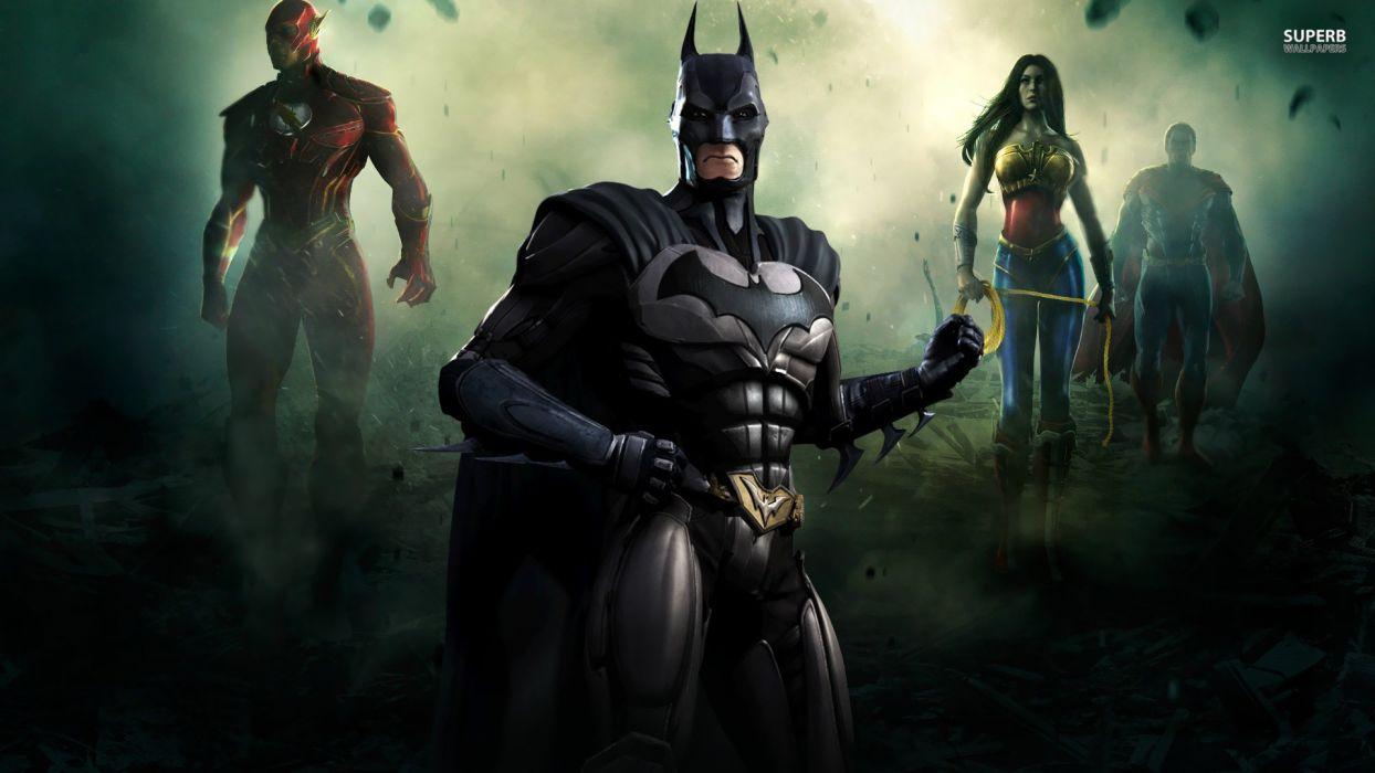 1244x700 trò chơi điện tử Batman Áp phích siêu nhân thần Lightning Bolt Wonder Woman