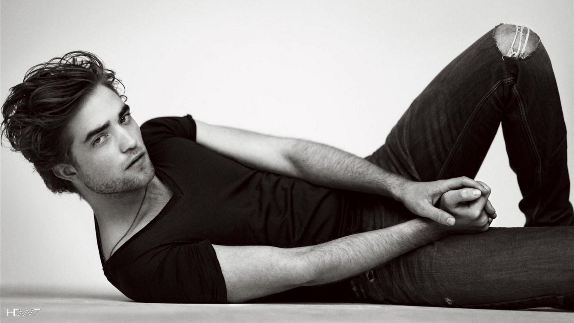 1920x1080 robert pattinson black and white background HD wallpaper. HD wallpaper gallery