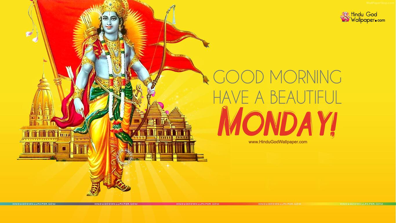 1366x768 Monday Good Morning Wallpaper, Image, Photo Download