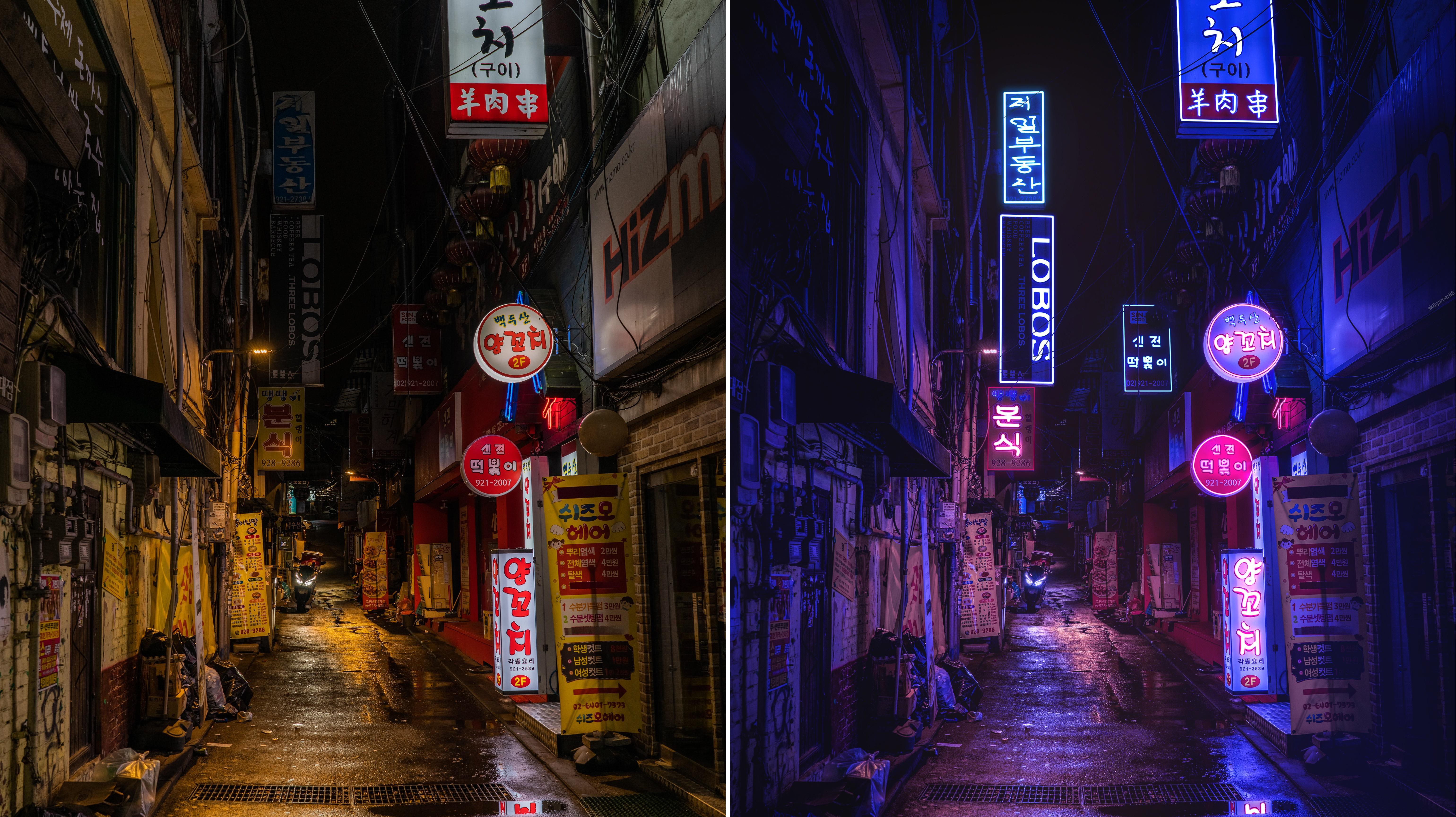 6160x3456 This cyberpunk inspired alley I photohopped