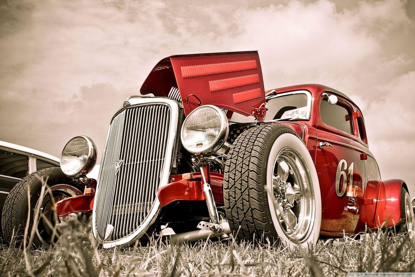 1440x960 Hot Rod Car ❤ 4K HD Desktop Wallpaper for 4K Ultra HD TV • Tablet