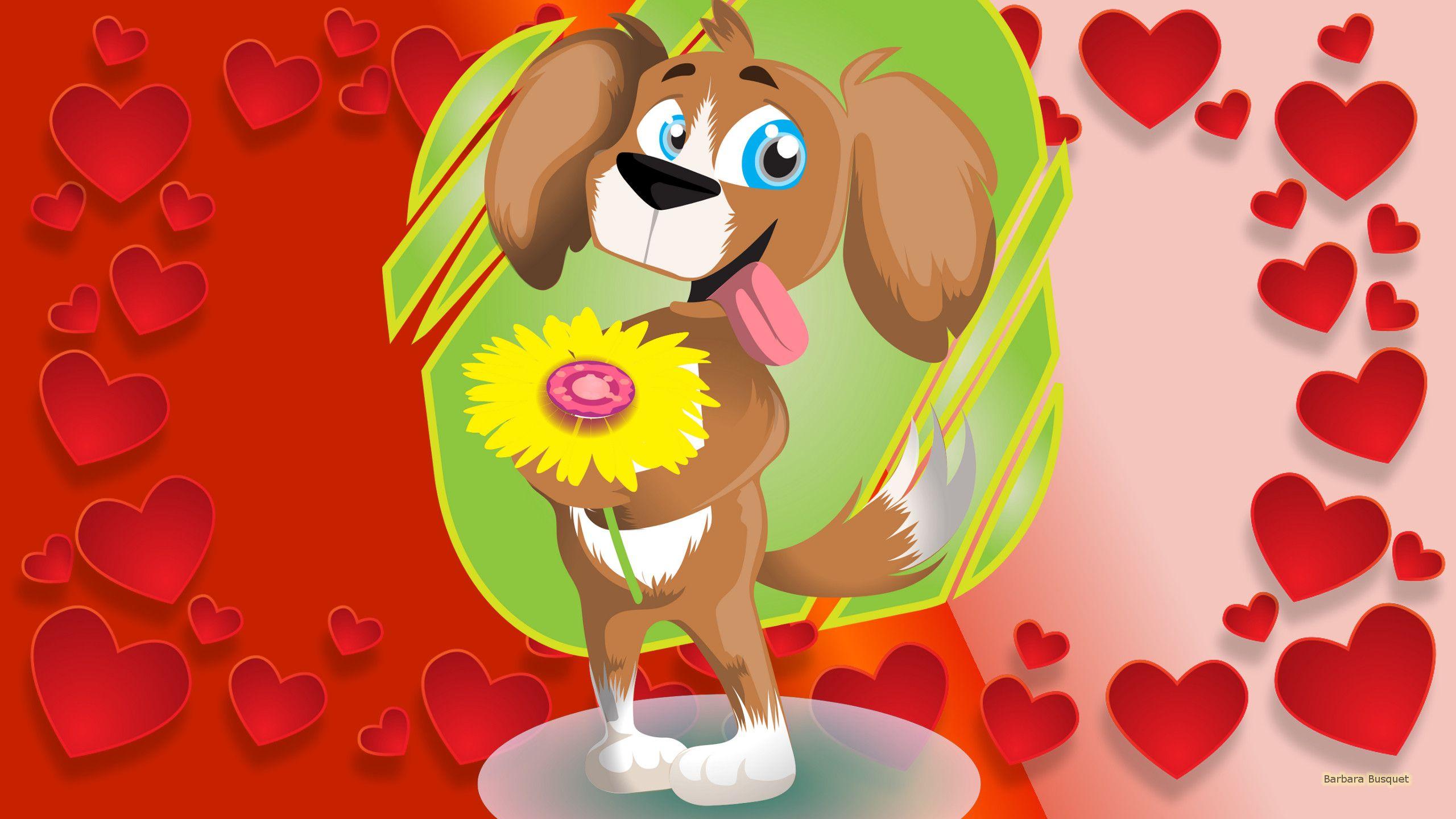 2560x1440 Valentine's Day. Barbaras HD Wallpaper