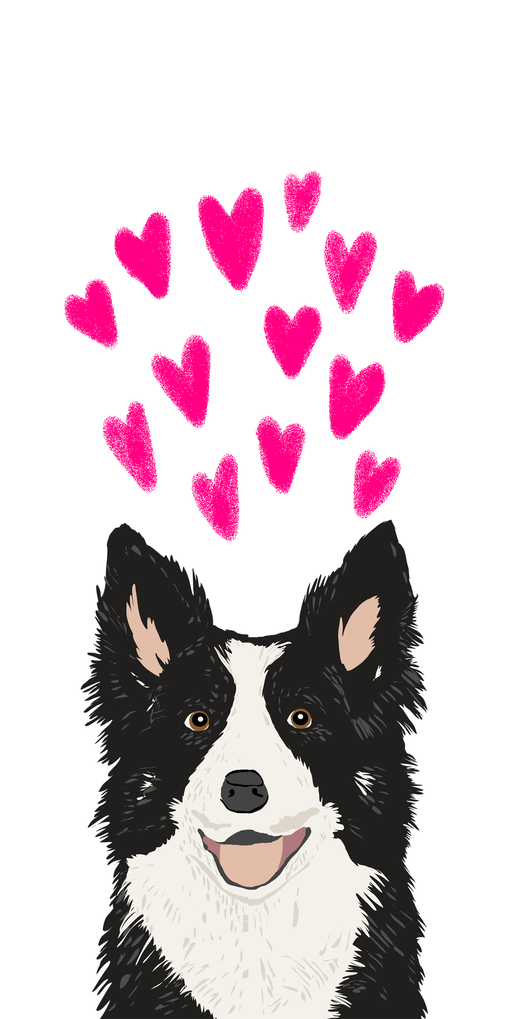 1000x2000 Valentines #Collection #Casetify #iPhone #Case #Art #Design #Gift #Idea #Inspiration #Cool #Wallpaper #. Cute cartoon wallpaper, Dog wallpaper, Animal wallpaper