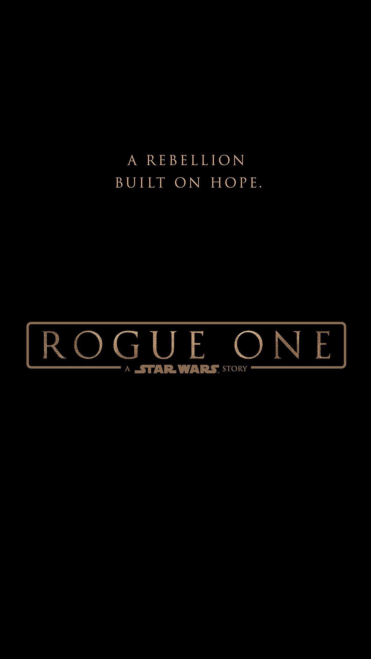 1242x2208 iPhone7 wallpaper. rogue one starwars poster logo illustration art movie