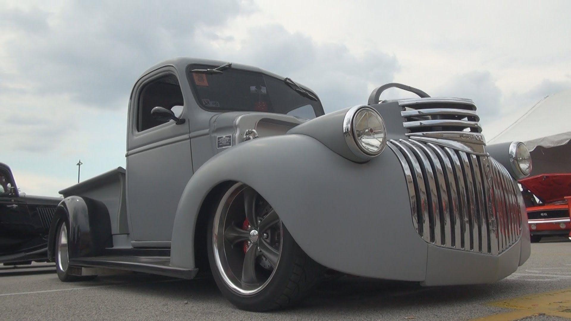 1920x1080 Chevy Hot Rod Rat Rod Pickup Truck NSRA Nationals