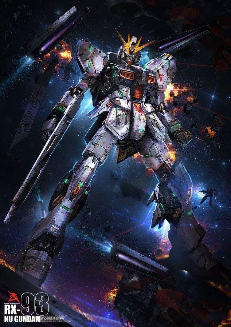 Nu Gundam Wallpapers Top Free Nu Gundam Backgrounds Wallpaperaccess