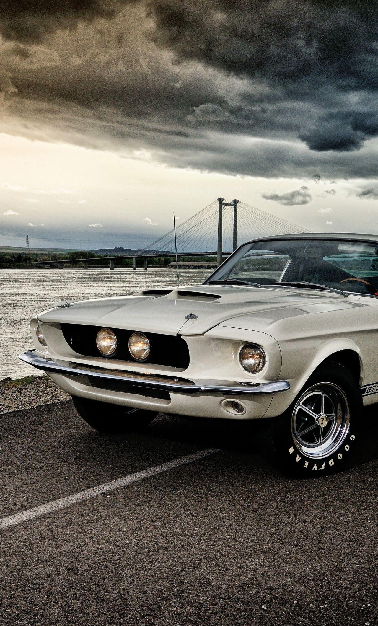 1280x2120 Download 1280x2120 wallpaper 1967 ford mustang shelby gt muscle car, on road, iphone 6 plus, 1280x2120 HD image, background, 5102