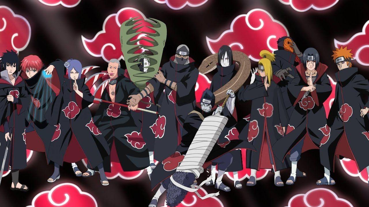1280x720 Akatsuki HD Wallpaper. Akatsuki, Naruto uzumaki art, Anime naruto