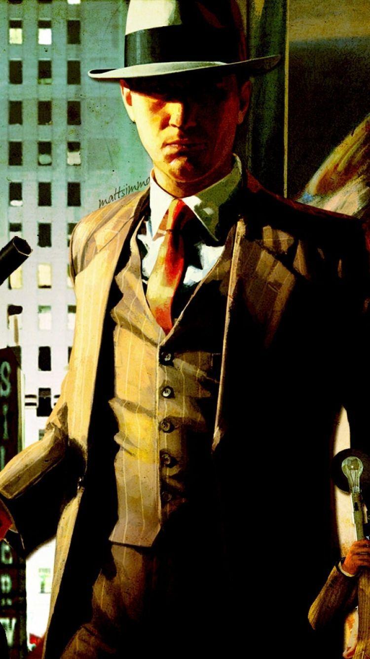 750x1334 L.A. Noire Wallpaper