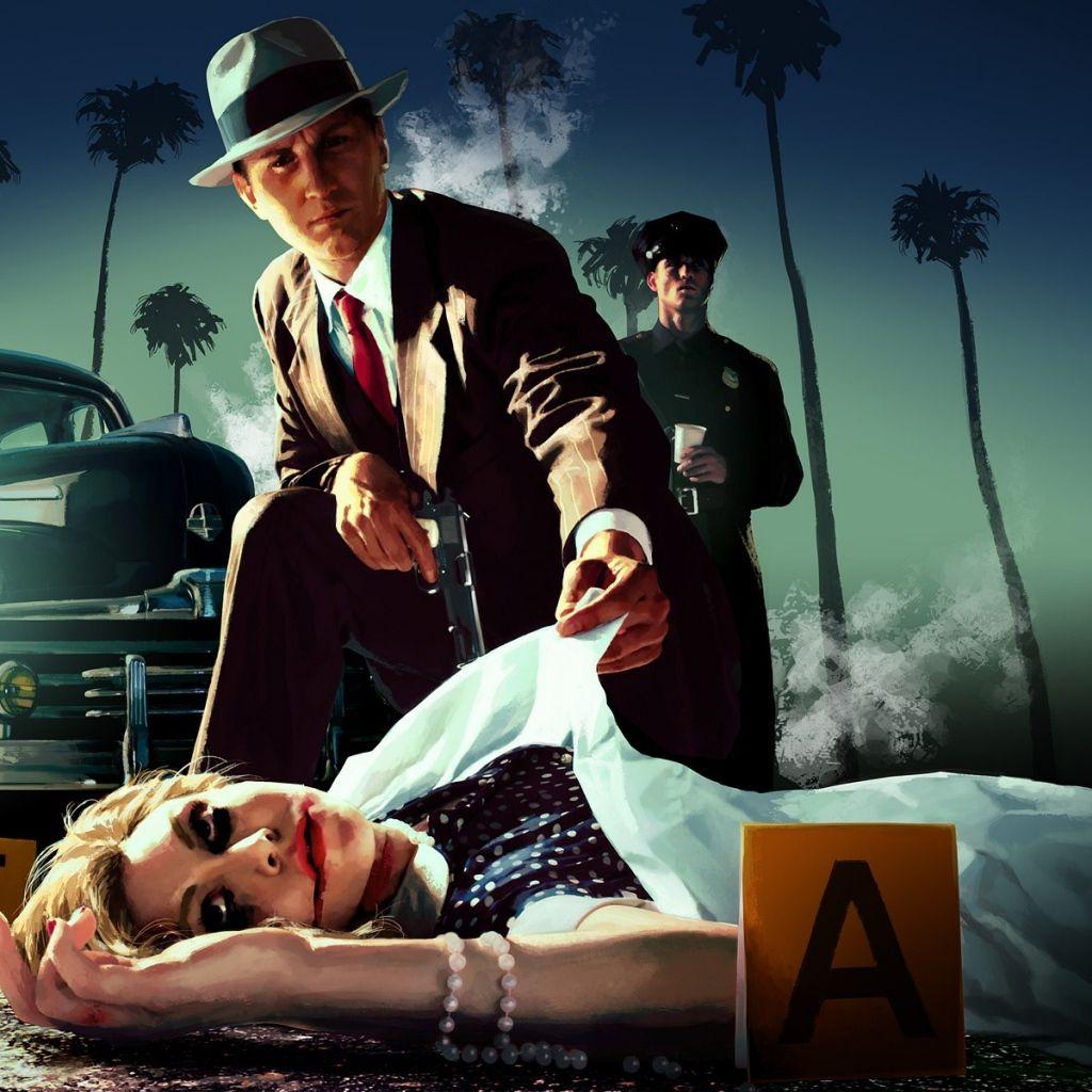 1024x1024 L A Noire Wallpaper