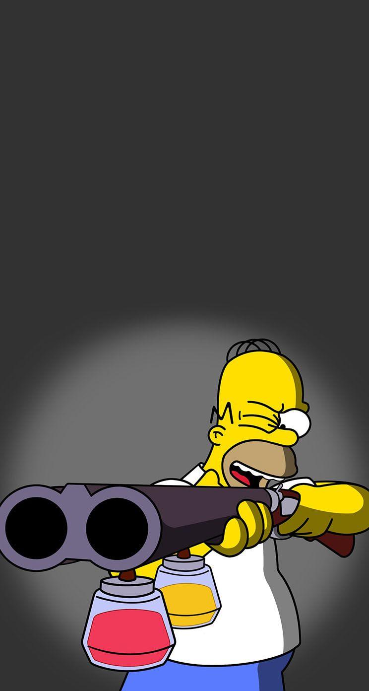 744x1392 Homer Simpson Wallpaper iPhone
