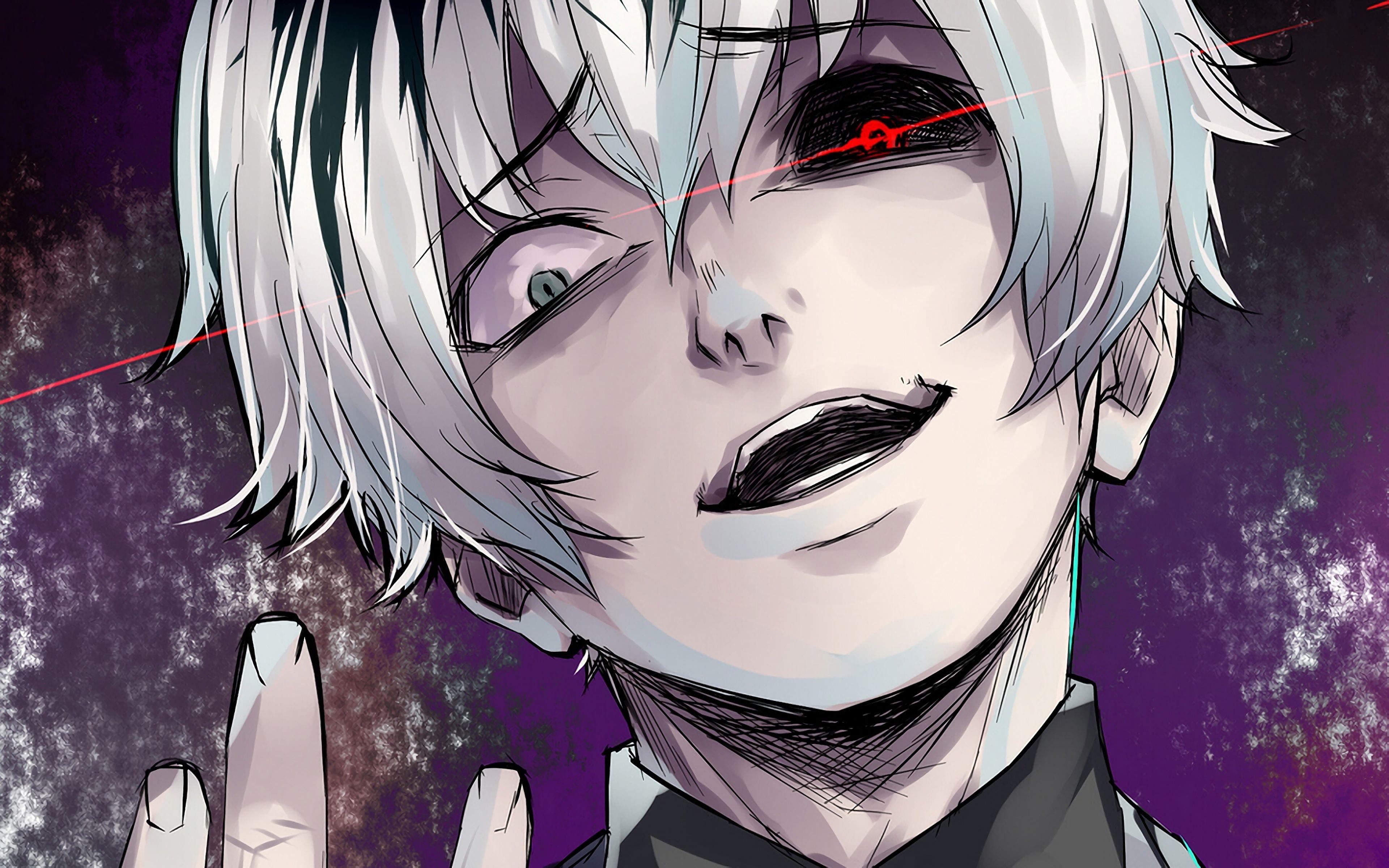 3840x2400 Download wallpaper Sasaki Haise, 4k, art, Ken Kaneki, artwork, Tokyo Ghoul for desktop with resolution 3840x2400. High Quality HD picture wallpaper