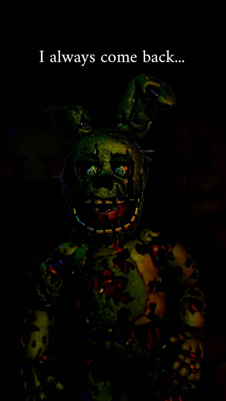 720x1280 Springtrap Wallpaper