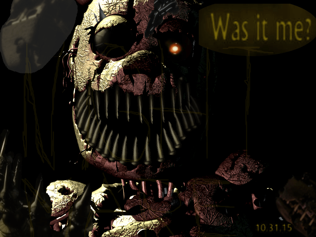 1024x768 Fnaf 4 Springtrap Fnaf HD Wallpaper