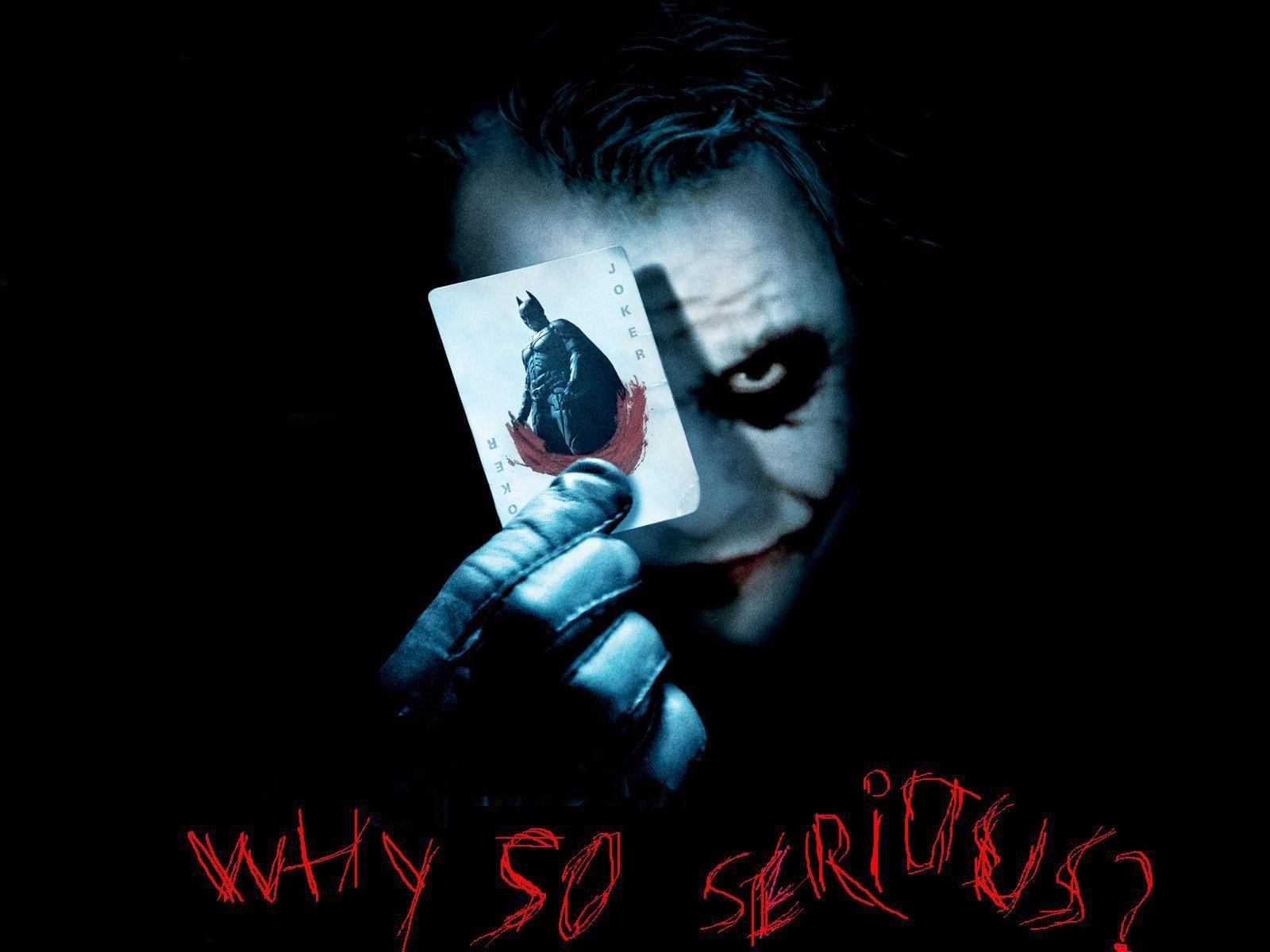 1600x1200 pic new posts: Why So Serious HD Wallpaper