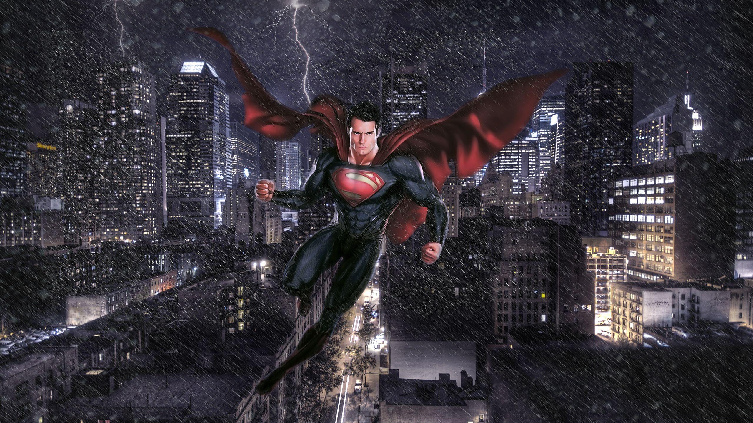 Hình nền 2560x1440 Man of Steel Superman Henry Cavill.  2560x1600.  100629