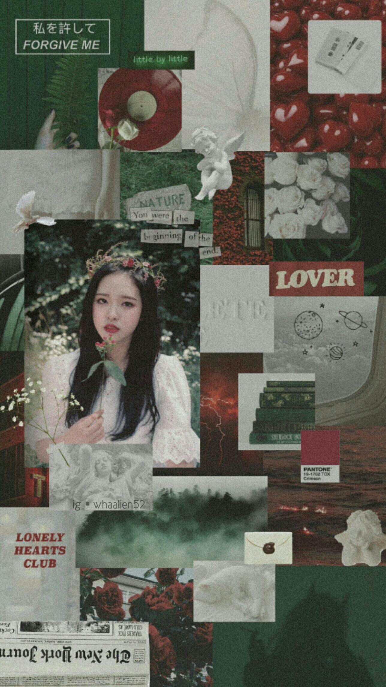 1288x2289 Olivia Hye Wallpaper Lookscreen. Aesthetic Wallpaper, Olivia Hye, IPhone Wallpaper