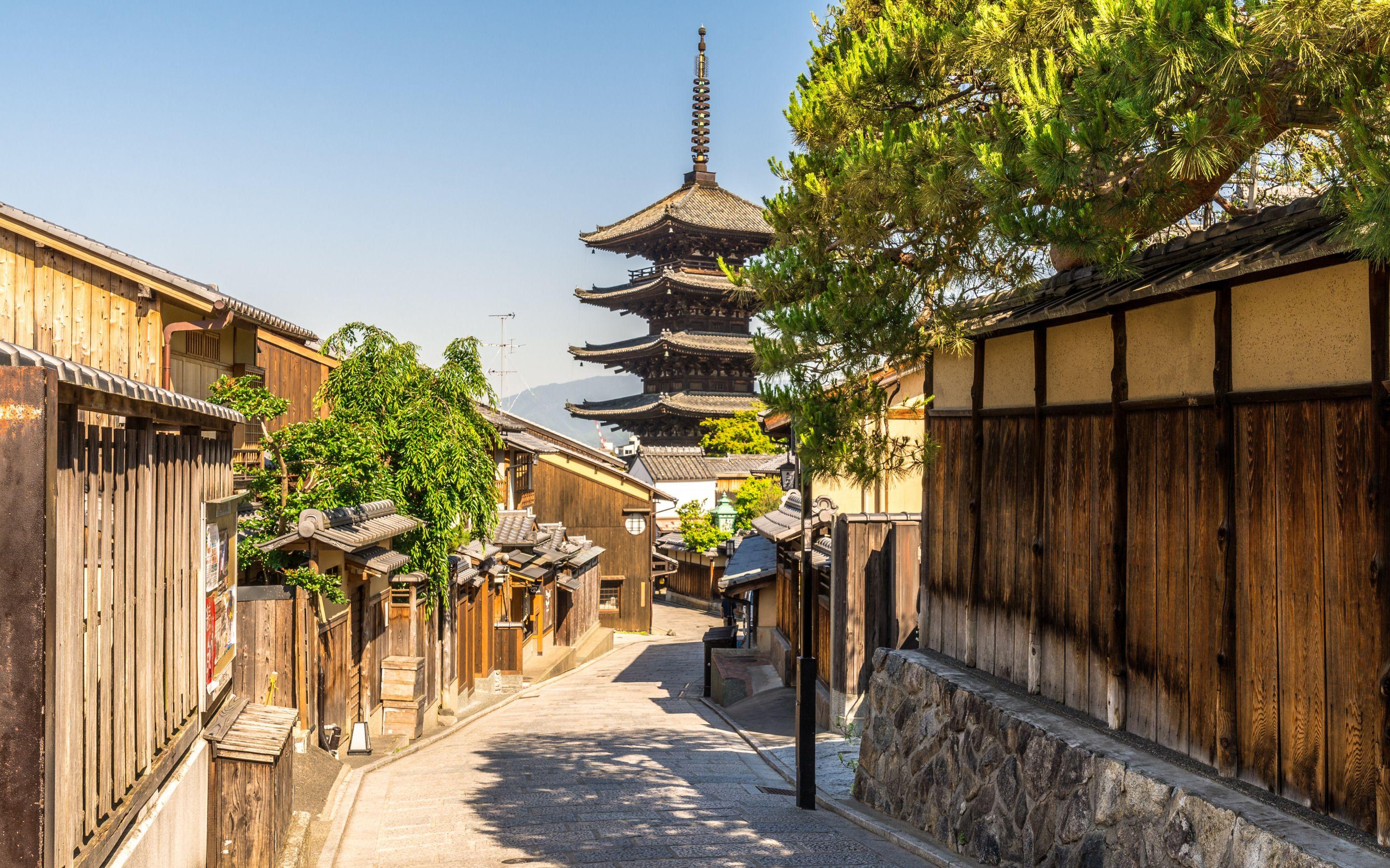 2880x1800 Download Wallpaper To Ji, Buddhist Temple, Kyoto, Minami Ku, Japanese Temple, Japanese Architecture, Japanese City, Japan For Desktop With Resolution 2880x1800. High Quality HD Picture Wallpaper