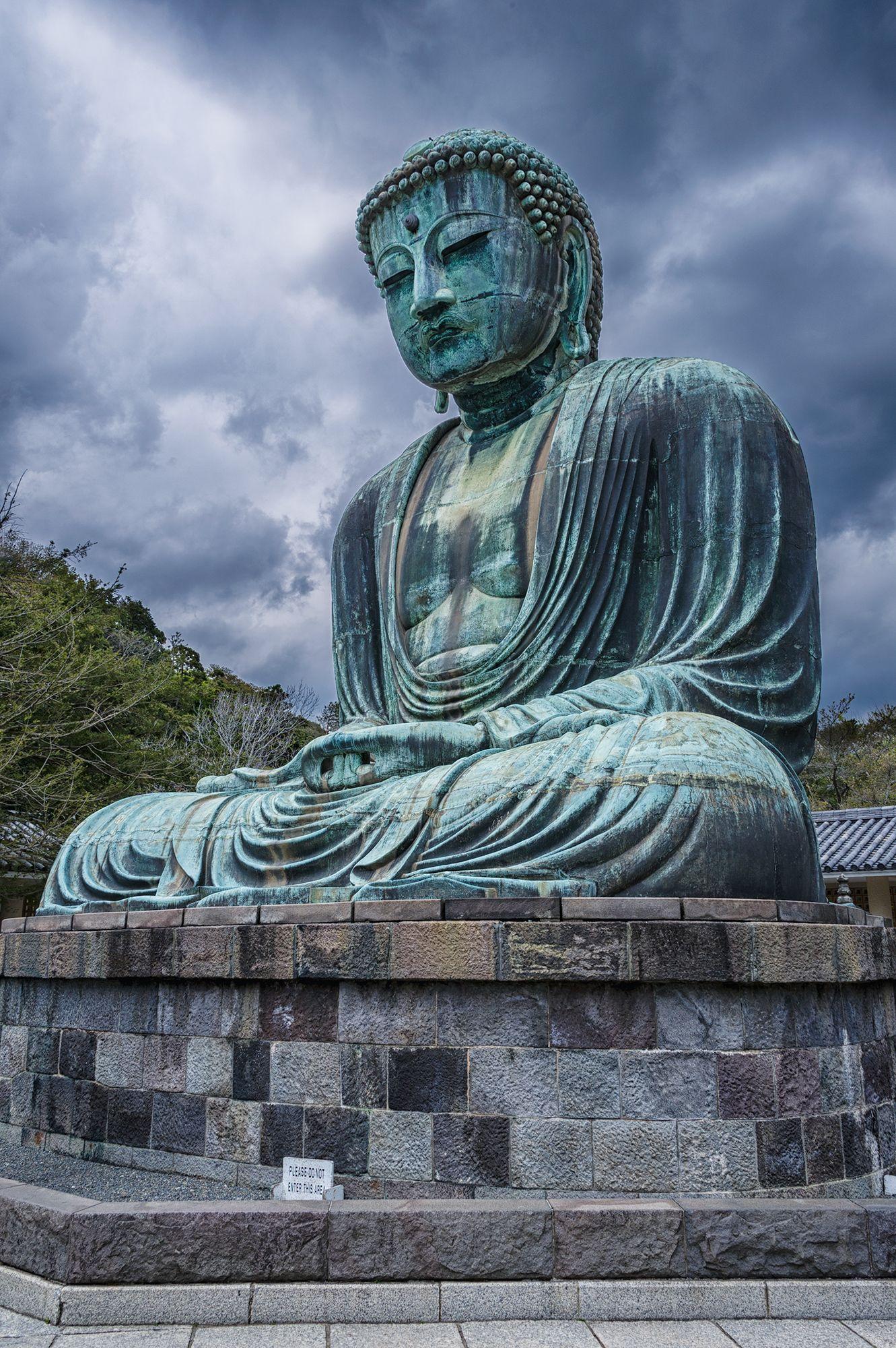 1331x2000 Kamakura Daibutsu at the Kotokuin Temple in Kamakura, Japan. Buddha temple, Kamakura, Japan