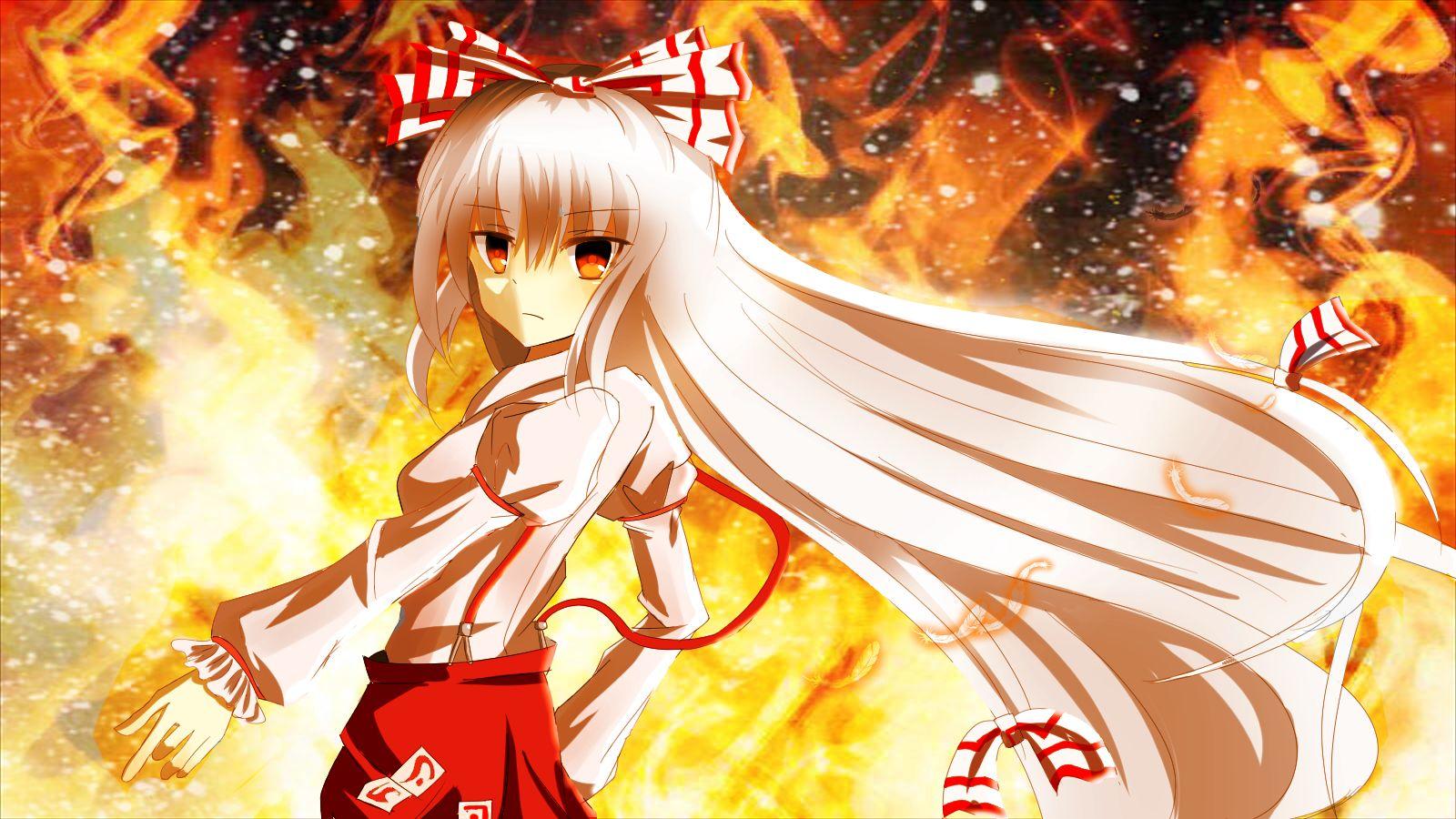 Fujiwara No Mokou Wallpapers - Top Free Fujiwara No Mokou Backgrounds