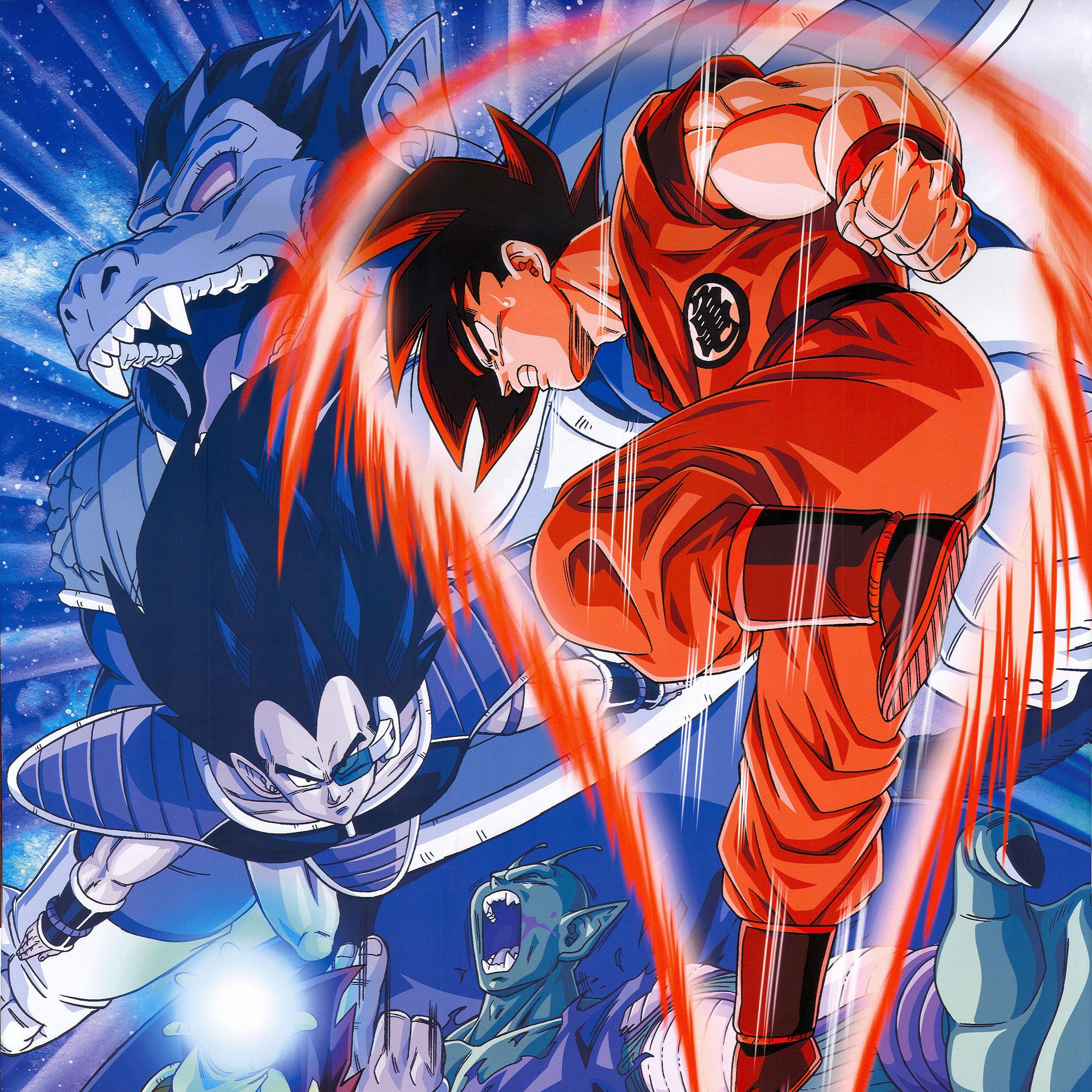 2732x2732 Dragonball Art Illust Hero Game Anime Wallpaper